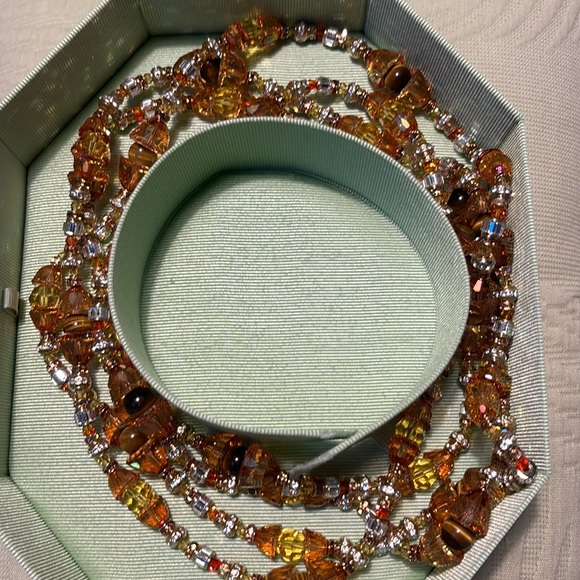 Fantastic XL Authentic Swarovski Long beaded Crystal Necklace NEW $1800 - Picture 6 of 16